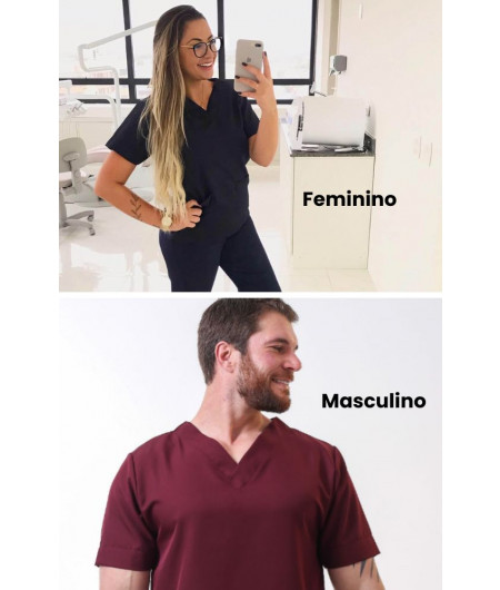 Pijama Cirurgico / Scrub Personalizado Feminino ou Masculino 