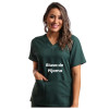 Blusa Camiseta Scrub Pijama Cirúrgico Feminino - Frente